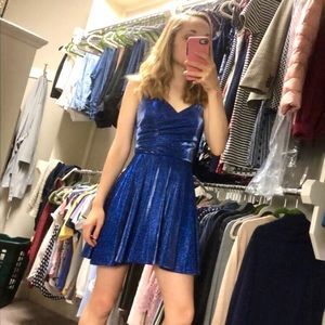 Blue Sparkly Dress